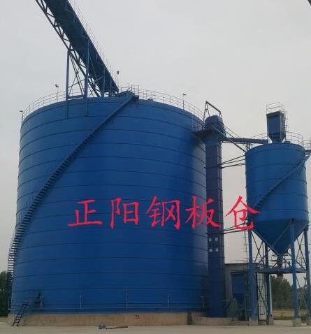 朗县大型矿粉钢板库